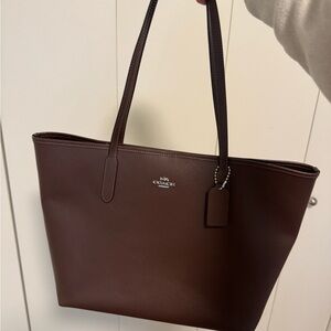 Coach Brown City Tote Bag